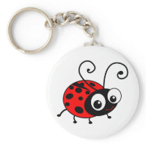 Cute Ladybug Keychains