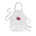 Cute Ladybug "Positive Thoughts" Toddler T-Shirt Aprons