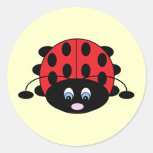 Cute Ladybug Stickers