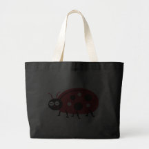 Cute Ladybug Tote Bag