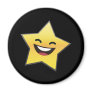 Cute Laughing Smiling Star Power Refrigerator Magnet