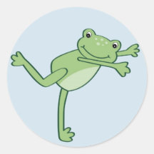 Cute Leap Frog Froggy Stickers Envelope Seals
