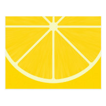 Cute Lemon Postcard