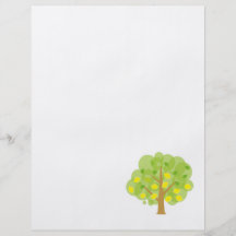 Cute Lemon Tree Personalized Flyer