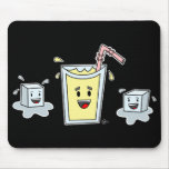 Cute Lemonade - Mousepad (Black)