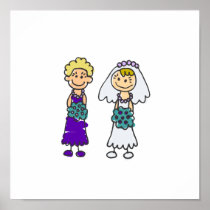 Cute Lesbian Brides