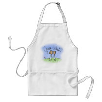 Cute Lesbian Couple Guess What Apron