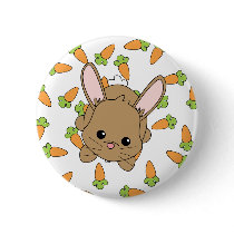 Cute Lil' Bunny Button