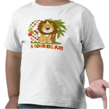 Cute Lion 2nd Birthday Tshirts