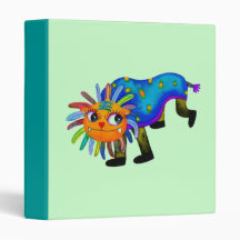 Cute Lion Avery Binder