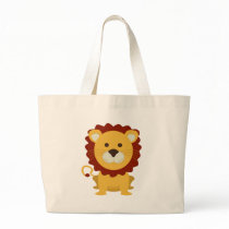 Cute Lion Canvas Bags