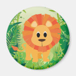 Cute Lion Fridge Magnet