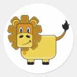 Cute Lion Sticker Sheet