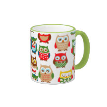 Cute Litte Owls Coffee Mug