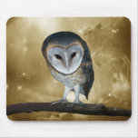Cute little Barn Owl Mousepads