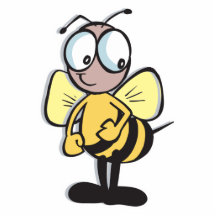 cute little bumble bee photo cut outs