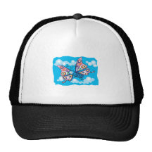 cute little butterfly in the sky hat