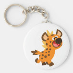 Cute Little Cartoon Hyena Keychain