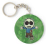 Cute Little Cartoon Zombie Keychain