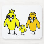 Cute little chicken mouse mat