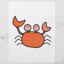 cute little crab flyers