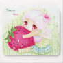 Cute little fairy/girl with strawberry mouse pad