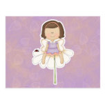 Cute Little Flower Fairy Girl Post Cards