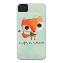Cute Little Fox iPhone 4 Case