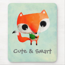 Cute Little Fox Mousepad