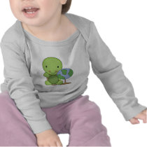 cute little geography turtle t shirt