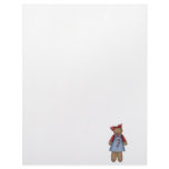 cute little ginger girl letterhead