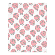 cute little goofy ladybug with lots of spots letterhead design