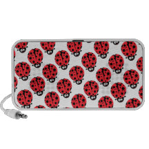 cute little goofy ladybug with lots of spots speaker