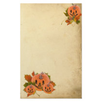 Cute Little Halloween Jack-o-Lanterns Custom Stationery