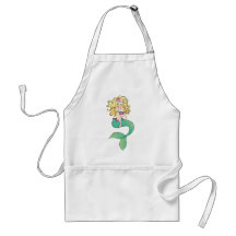 Cute Little Mermaid Aprons