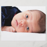 Cute Little Newborn Infant Personalized Flyer