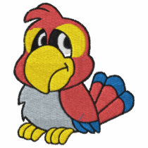 Cute Little Parrot Polo Shirt