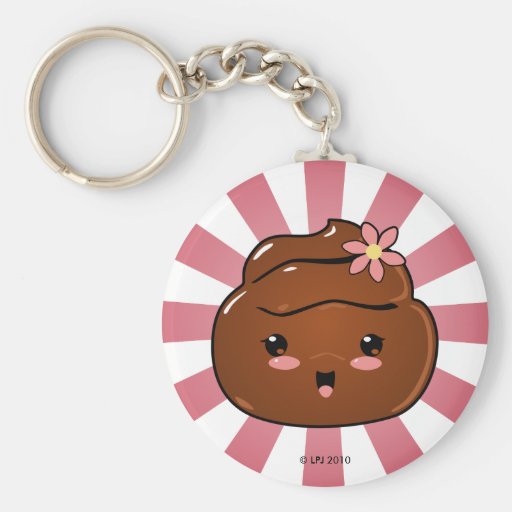 Cute Little Poop Keychain