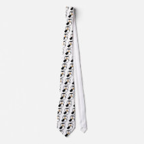 cute little puffin neck tie