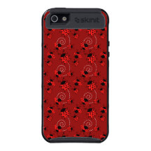 Cute Little Red Ladybugs Cases For iPhone 5