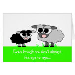 Cute Little Sheep Mother's Day Card