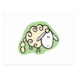 cute little sheep post cards