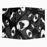 Cute Little Siamese Cat Binder