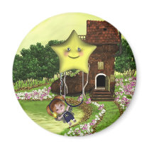 Cute little toon tot baby fairys 1 fridge magnets