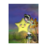 Cute little toon tot baby fairys 1 post cards
