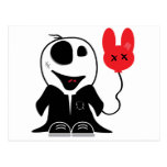 cute little zombie dude postcard
