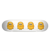 Cute Lop Rabbit. Custom Skate Board