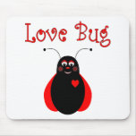 Cute Love Bug Ladybug Mousepad