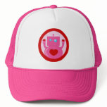 Cute Love Robot Mesh Hat