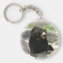Cute Malaya sun bear Keychains